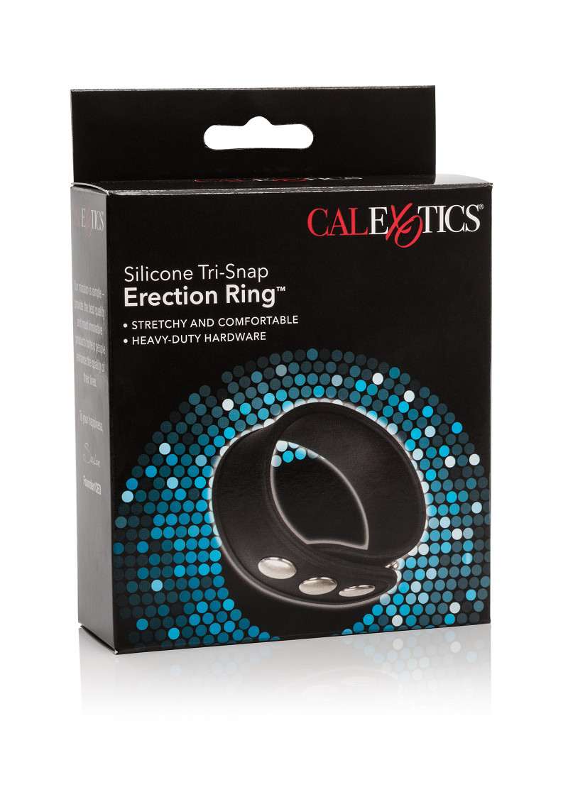 Anello di erezione Tri-Snap in silicone