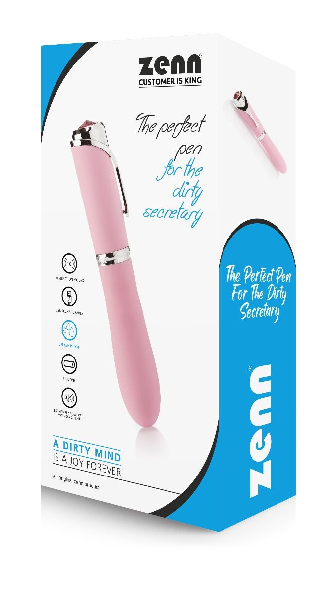 Penna Vibratore in morbido silicone - 10 modalit&agrave; di vibrazione