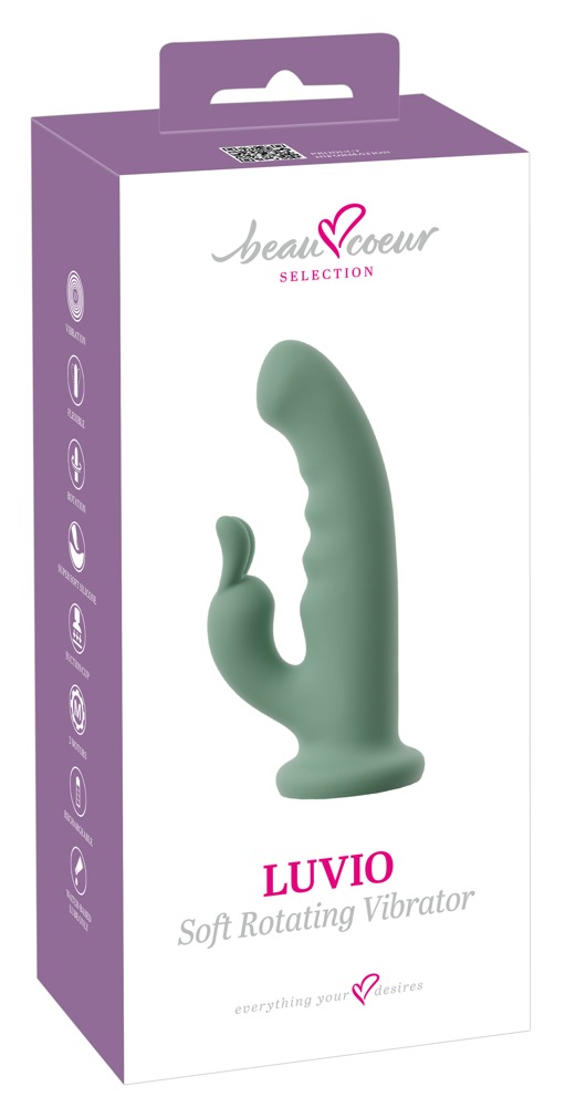Vibratore coniglio per Donna con ventosa